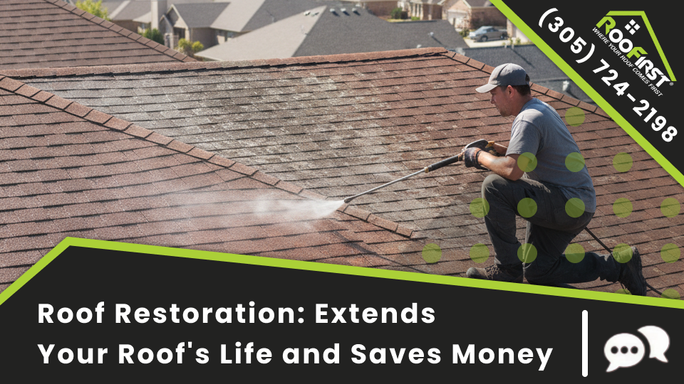 Roof Restoration: Extends Your Roof's Life and Saves Money